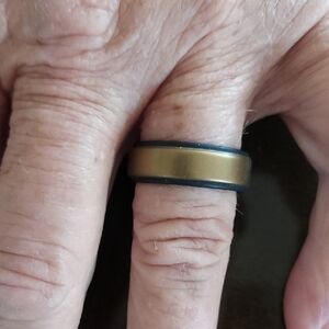 Men's Silicon Band Ring Pack (4)